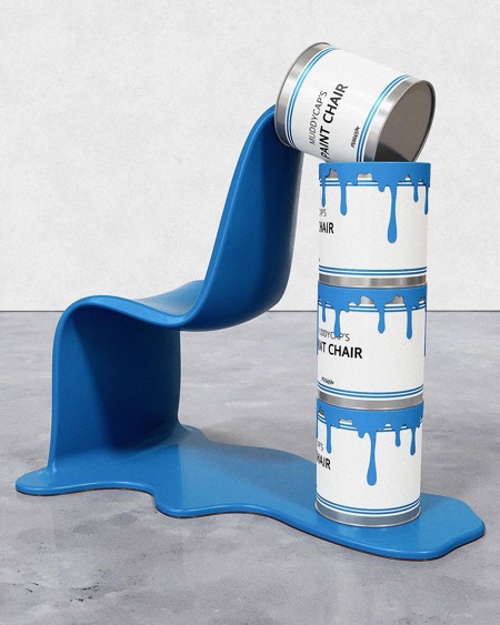 Paint Cans Chair