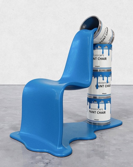 Muddycap Paint Chair