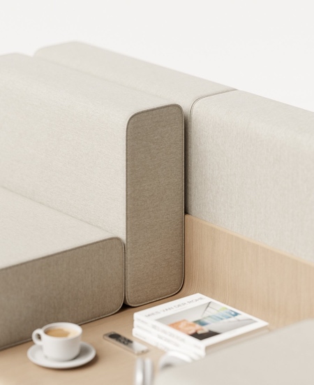 SILKY Modular Sofa by Teixeira