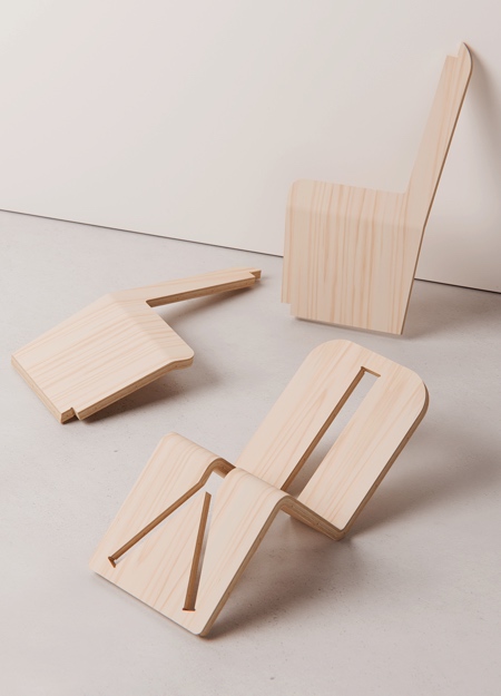 Modular Plywood Chair