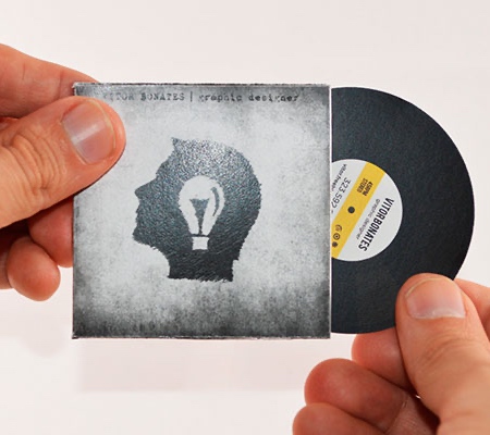 Vinyl Business Card