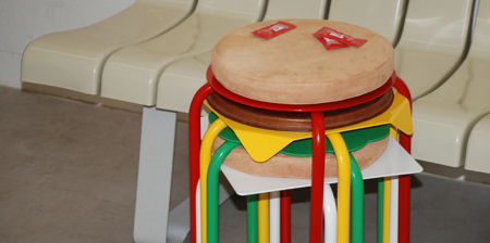 Burger Stool by HOUS