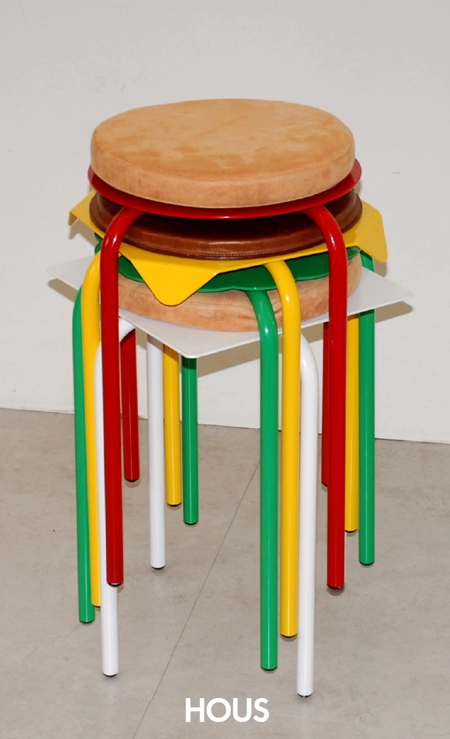 Burger Stools by HOUS